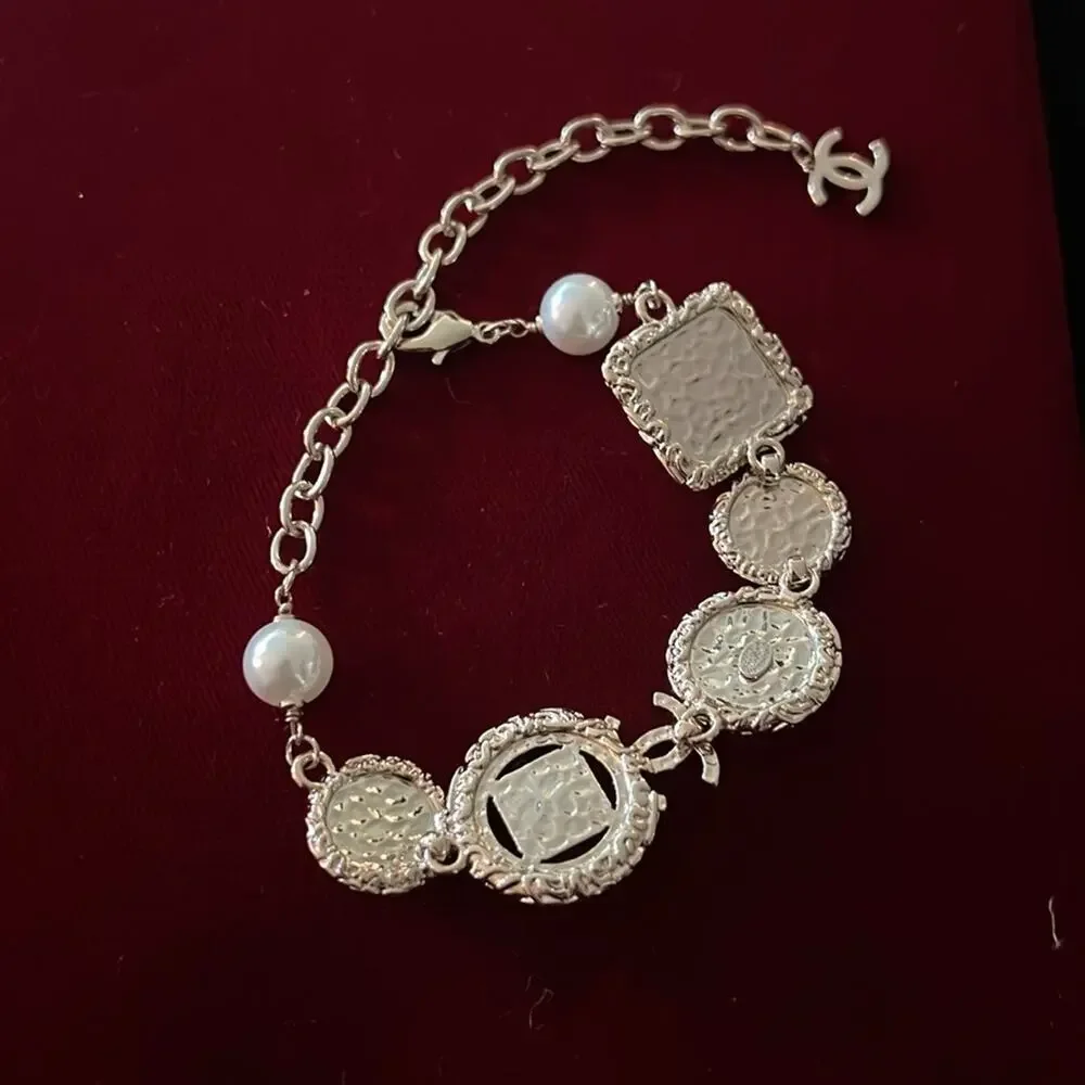 CHANEL clear crystals